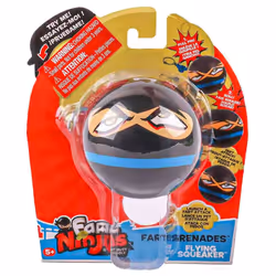 FART NINJA GRENADES (Assorted-Black, Blue, White and Red)