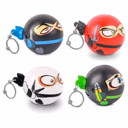 FART NINJA GRENADES (Assorted-Black, Blue, White and Red)