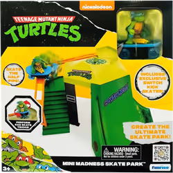 Teenage Mutant Ninja Turtles Mini Madness Skatepark Playset with Leonardo