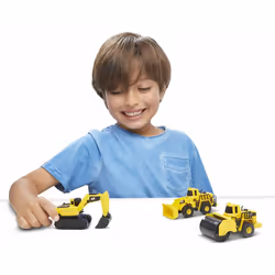 CAT Metal Concrete Mixer/Dump Truck/Grader - 3 Pack - Additional view 5