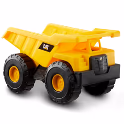 CAT Construction Toys  Dump Truck Set with CAT Hard Hat and Sand Tools  Outdoor Toys for Kids Ages 3+