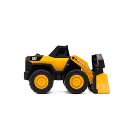 CAT Compact Steel Wheel Loader - 12  Construction Toy with Real Working Loader Arm & Durable Steel Parts - Ideal for Realistic Construction Play - Age