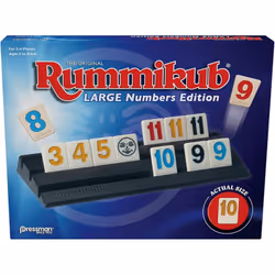 Pressman Rummikub Large Numbers Edition, Board game, Party, 8 yr(s)