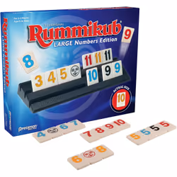Pressman Rummikub Large Numbers Edition Board game Party
