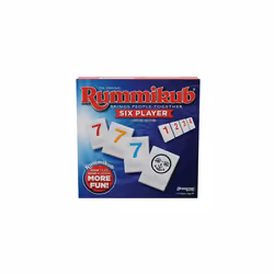 Rummikub Six Player Edition The Classic Rummy Tile Game More Tiles and More Players for More Fun! by Pressman , Blue