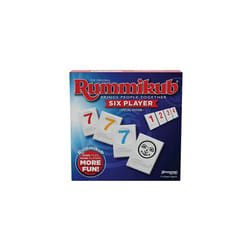 Rummikub Six Player Edition  The Classic Rummy Tile Game  More Tiles and More Players for More Fun! by Pressman , Blue