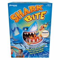 Goliath Games Shark Bite with Bonus Let's Go Fishing Card Game Kids Action Games | For Ages 4+ | For 2-4 players