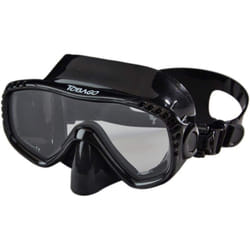 AKONA Tobago Scuba and Snorkeling Dive Mask with Clear Silicone Skirt