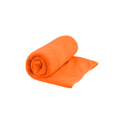 Sea to Summit Tek Towel Plush Camping and Travel Towel Large (24 x 48 inches) Outback Orange