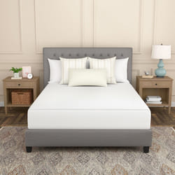 Sealy Clean Protection Fitted Mattress Protector- Twin Size Comfort Knit Top Waterproof Machine Washable
