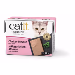 Catit 42141, Adult, Any breed, Chicken, Ham, 90 g, Grain free, Soy free