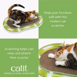 Catit Senses Oval Scratcher