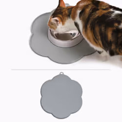 Catit Flower Placemat, Medium, Grey