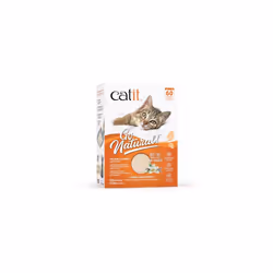Go Natural! Clumping Pea Pod Cat Litter Vanilla Scented 2 x 2.8kg (5.6Kg)