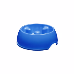 Dogit Anti-gulping Bowl Blue Small 300ml