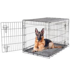 Dogit Wire Home 2 Door Black Extra Large 106.5x70x77cm