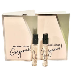 Michael Kors Gorgeous EDP Sample 1.5ml X 2 (LOT OF 2)
