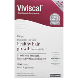 Viviscal - Maximum Strength Hair Growth Supplements (3 Month Supply) 180 tablets