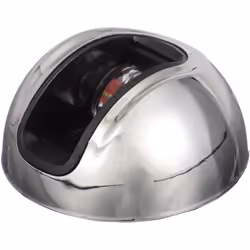 attwood NV3012SSR-7 Sidelights Vertical - Port, Red/Stainless, One Size