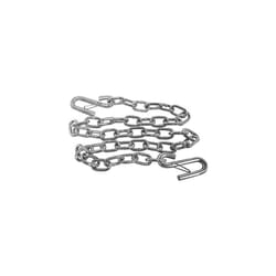 Attwood 11011-7 Heavy-Duty 51-inch Steel Boat Trailer Safety Chain with Spring Clip Hooks