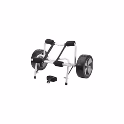 attwood 11930-4 Kayak and Canoe Cart  Large-Diameter Wheels  No-Deflat