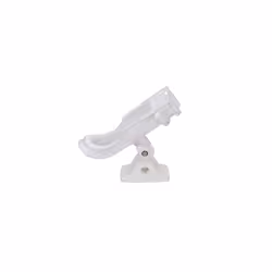 5009W4 Heavy-Duty Adjustable Rod Holder with Combo Mount, White Finish