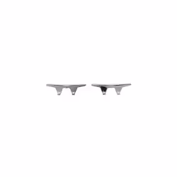 attwood 6245-6 Chrome-Plated Zinc Cleats  6 Inches Long  2 3/32 inches Wide  Install with 4 Included #10 Fasteners