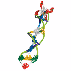 KNEX Education - Intro to Simple Machines: Wheels  Axles  & Inclined Planes Set - 221 Pieces - Ages 8+ Engineering Educational Toy