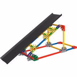 KNEX Education - Intro to Simple Machines: Wheels  Axles  & Inclined Planes Set - 221 Pieces - Ages 8+ Engineering Educational Toy