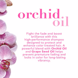 OGX Fade-Defying Orchid Oil Shampoo with UVA/UVB Sun Filters  13 Ounces
