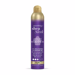 OGX Smoothing + Shea Sleek Humidity Blocking Hairspray, 8 Ounce