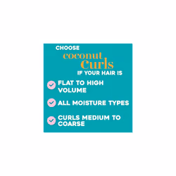 OGX Locking + Coconut Curls Decadent Creamy Mousse, 7.9 Ounce