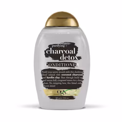 OGX Purifying + Charcoal Detox Conditioner for Buildup Removal and Light Nourishment No Sulfates 13 fl oz