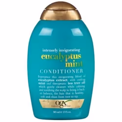 OGX Invigorating Eucalyptus Mint Conditioner, 385 ml, Women, Hydrating, 385 ml, Bottle, Mint, Eucalyptus, Mint, Tea tree oil