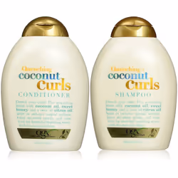 Organix Quenching Plus Coconut Curls Bundle Shampoo & Conditioner 13 Ounce Each