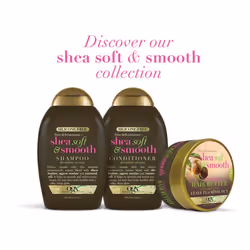 Ogx Conditioner Shea Soft & Smooth Frizz Defy 13 Ounce (385ml) (2 Pack)