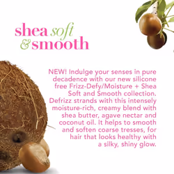 Ogx Conditioner Shea Soft & Smooth Frizz Defy 13 Ounce (385ml) (2 Pack)