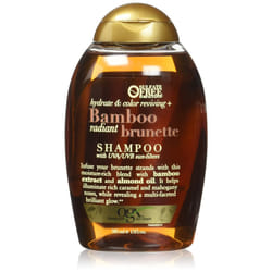OGX Hydrate & Tone Reviving + Bamboo Radiant Brunette Shampoo, 13 Ounce