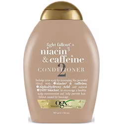 OGX Niacin 3 & Caffeine Conditioner, 385 ml, Women, Anti hair loss, 385 ml, Bottle, Caffeine, Water (Aqua), Cetearyl Alcohol, ...