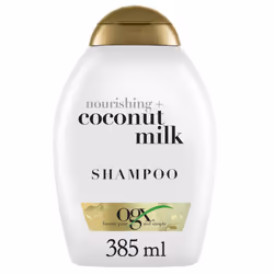 OGX Nourishing Coconut Milk Shampoo 13 Ounce (Pack of 3)
