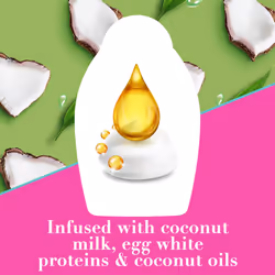 OGX Nourishing Coconut Milk Shampoo 13 Ounce (Pack of 3)