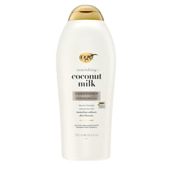 OGX Nourishing + Coconut Milk Conditioner  Hydrating & Restoring Conditioner Moisturizes for Soft Hair After the First Use  Paraben-Free  Sulfate-Free