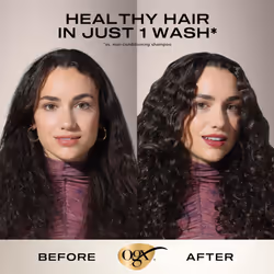 OGX Nourishing + Coconut Milk Moisturizing Shampoo  Hydrating & Restoring Shampoo Moisturizes for Soft Hair After the First Use  Paraben-Free  Travel