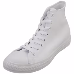 Converse Chuck Taylor All Star Hi Unisex Casual Trainers in White - 8