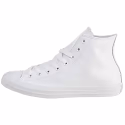Converse Chuck Taylor All Star Leather High Top Shoe  White Monochrome  9 M US