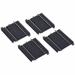 Williams by Bachmann E-Z Street 2.5"""" Straight To Straight Track 4 Per Card - O Scale