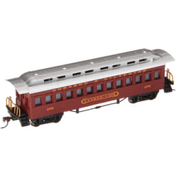 Bachmann Trains - Open Sided Excursion Car - DURNGO & SLVRTN #270 """"YANKEE GIRL"""" - HO Scale  Prototypical Red (13409)