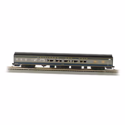 Bachmann Industries B&O Smooth-Side Coach Car with Lighted Interior (H