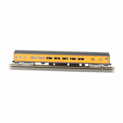 Bachmann Industries Union Pacific Smooth-Side Coach Car with Lighted Interior (HO Scale) 85'