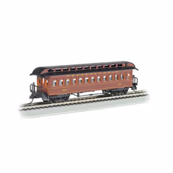 Bachmann Industries Coach Prr Ho Scale Old-Time Car with Round-End Clerestory Roof